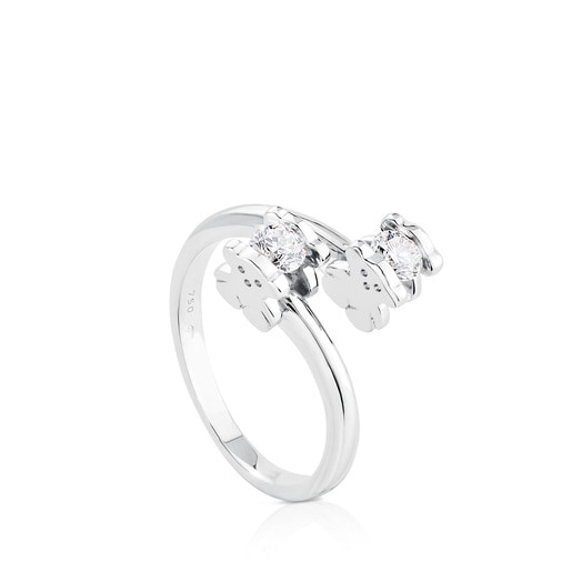 Gold Sweet Diamond Double Solitaire with Diamond