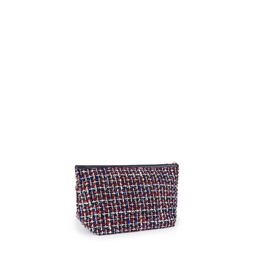 Small bag Kaos Shock Tweed multi-marine