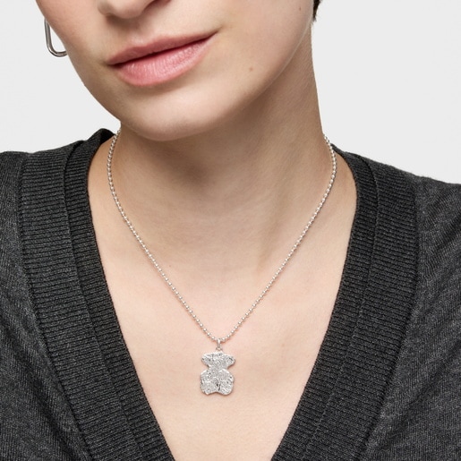 Dije oso de plata bombón Sweet Dolls