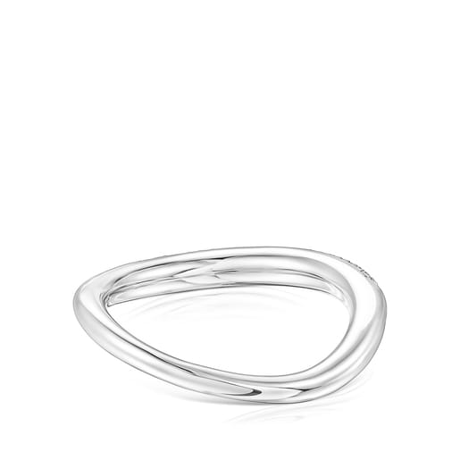 White gold Hav Ring with diamonds