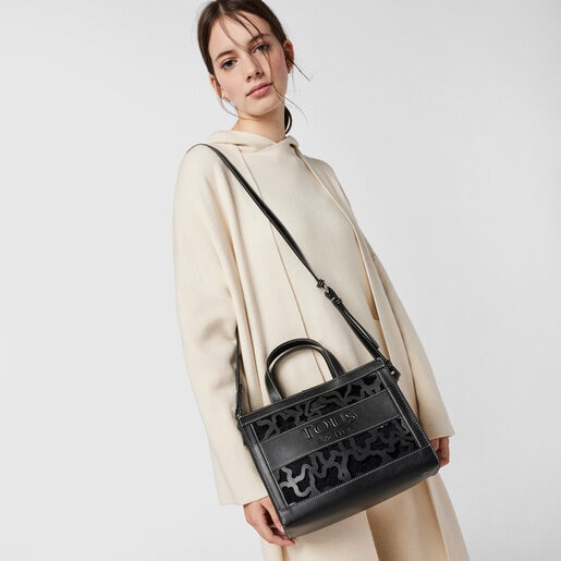 Черная сумка Amaya Kaos Shock Warm среднего размера