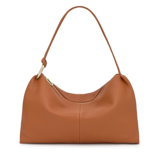 حقيبة كتف باللون الجملي من تشكيلة TOUS Hold