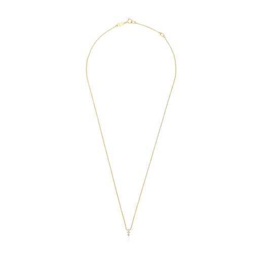 Collier Les Classiques barrette en or et diamants