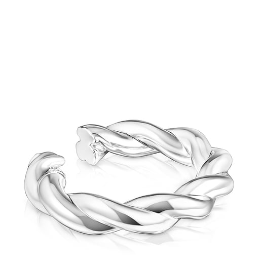 Bracelet XL Twisted en argent
