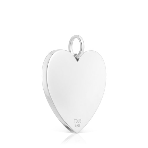 Two-tone bow-motif heart Pendant TOUS Ribbon