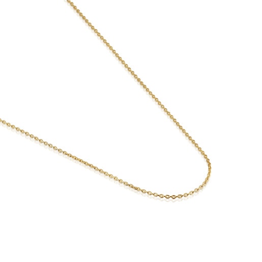 Short 50 cm gold Necklace TOUS Basics