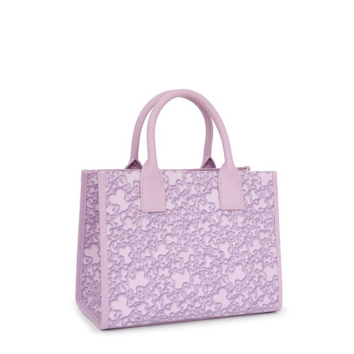Středně velká Nákupní taška Kaos Mini Evolution Amaya v barvě lila
