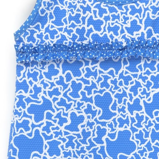 Robe de plage Kaos bleu