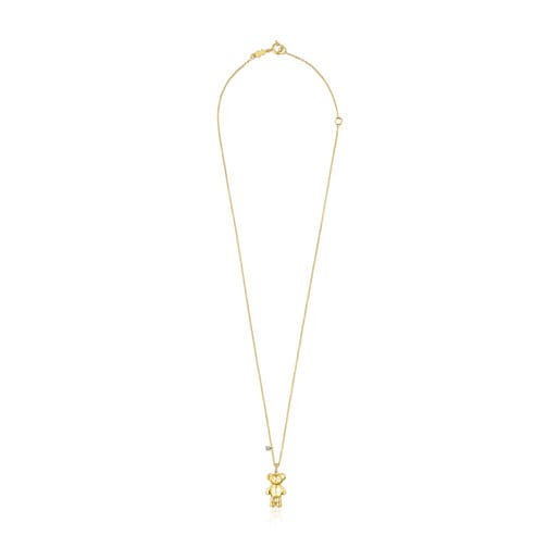 Collar de oro y diamantes TOUS Teddy Bear