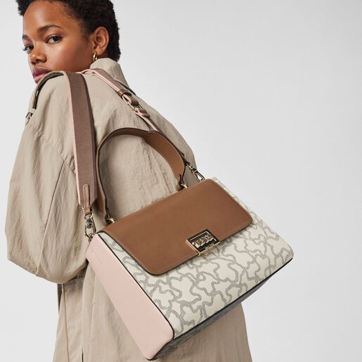 Beige Kaos Legacy City bag