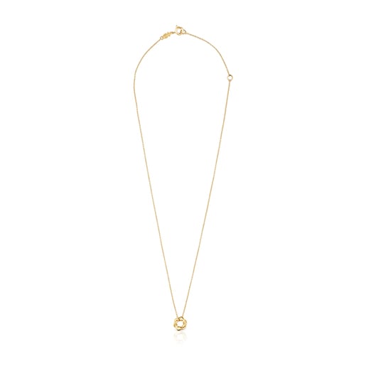 Collar de oro Twisted