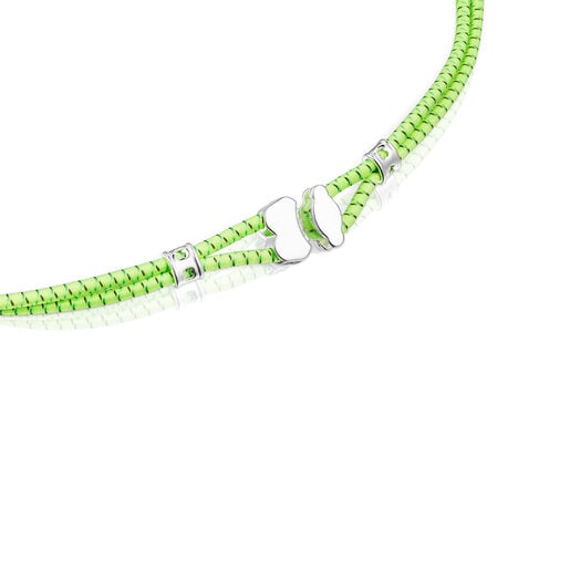 Lime green Sweet Dolls Elastic necklace