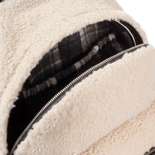 Medium beige Amaya Warm Backpack