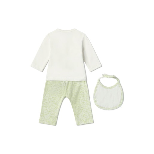 Conjunto de bebé de recién nacido Mix verde