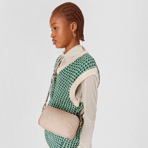 トープのクロスボディ・レポーターバッグ TOUS La Rue