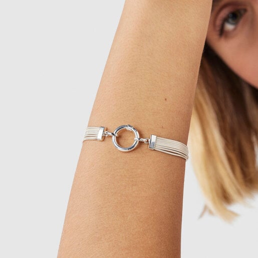 Серебряный браслет Hebi