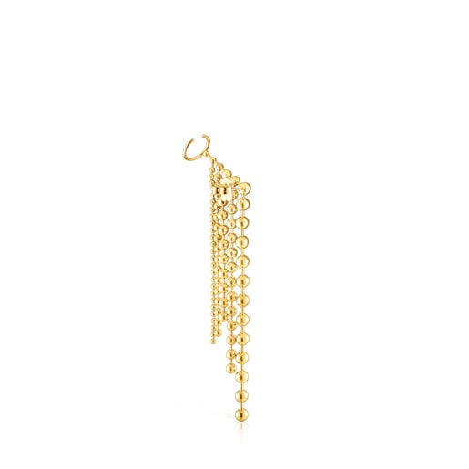 Silver vermeil Gloss Earcuff with five chains