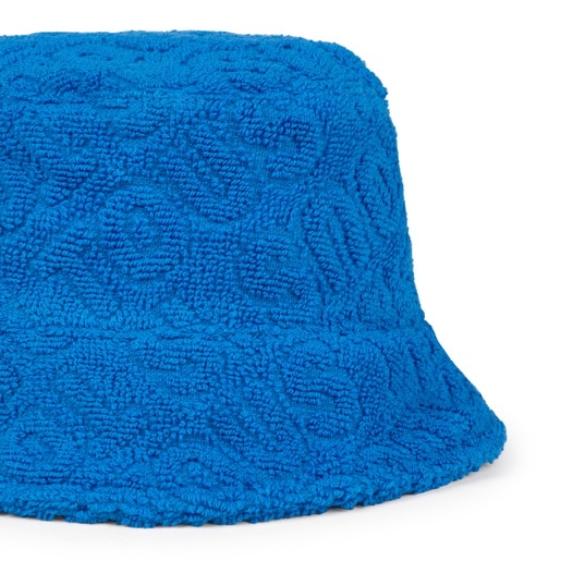 Gorra de platja Logo blau