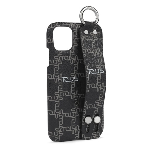 Black Logogram Delray Iphone Xi Cell Phone Case Tous