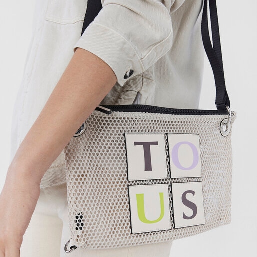 ベージュのクロスボディバッグ TOUS Net