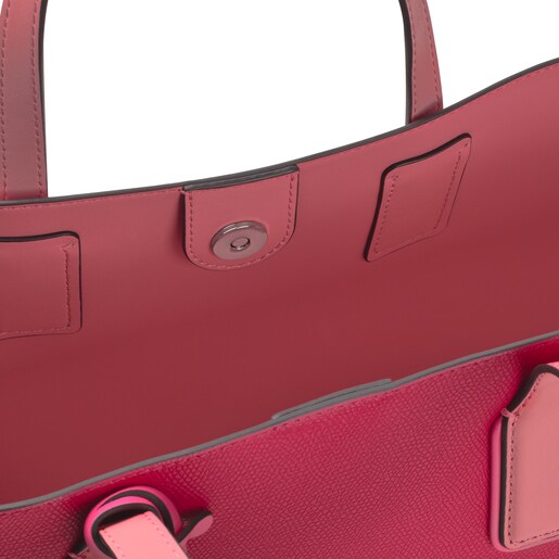 Capazo pequeño Tous Essential multi rosa