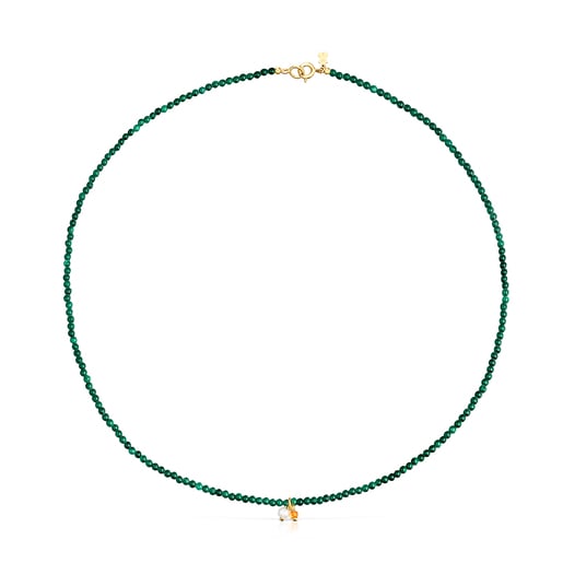 Collier avec malachite TOUS Camille