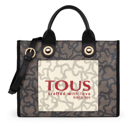 Tous, Bags, Womens Tous Multiblack Kaos Icon Backpack With Gold Hardware