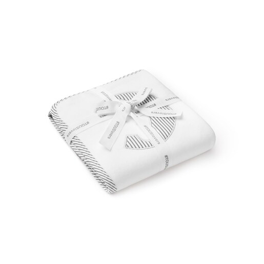 Classic White swaddle blanket