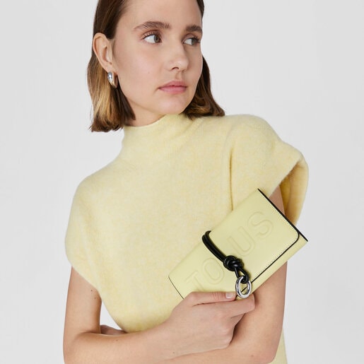 Billetera amarilla TOUS Cloud