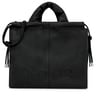Large black leather TOUS Cloud One-shoulder bag
