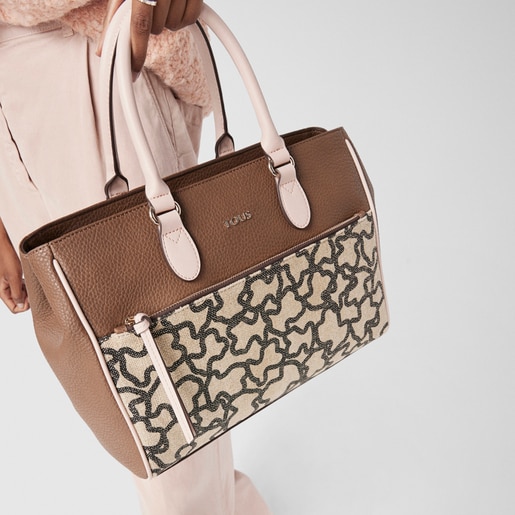 City Elice New en color marrón-rosa