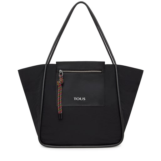 Tote bag grande TOUS Empire Cotton preta