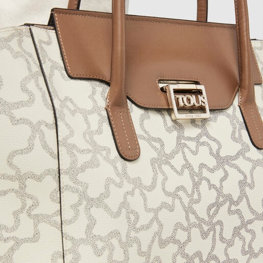Бежевая сумка-тоут Kaos Legacy