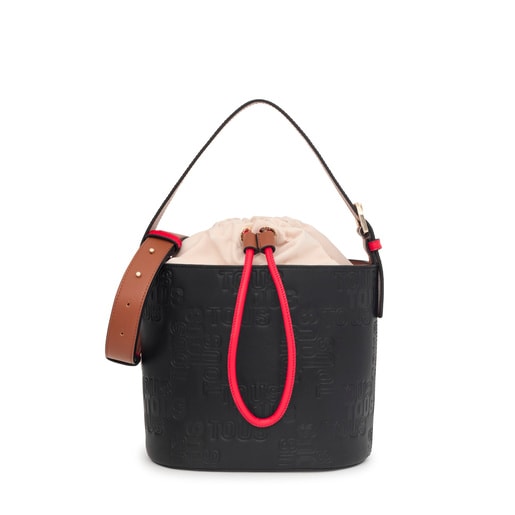 Black and brown Bucket bag TOUS Nanda