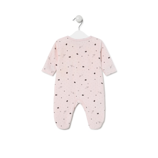 Babygrow Fly Cor-de-rosa