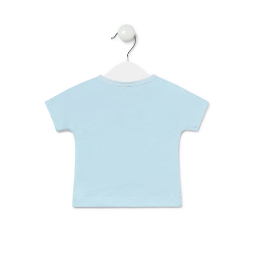 Camiseta de bebé SMuse azul celeste