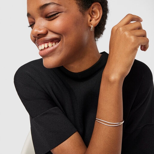 Gold Hav Bracelet with diamonds