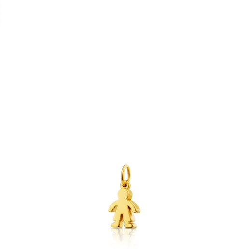 Gold Sweet Dolls Pendant Boy motif