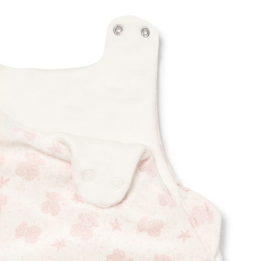 Baby sleeping bag in Illusion pink