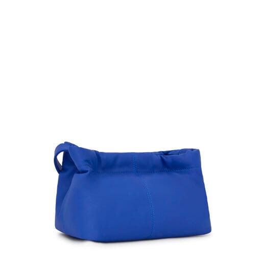 ﻿حقيبة TOUS Dolsa بحزام يلتف حول الجسم من الجلد باللون الأزرق الفاتح