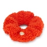 Coral-colored TOUS Pop Warm Hair tie