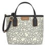 Sac cabas Kaos Mini petit beige et noir