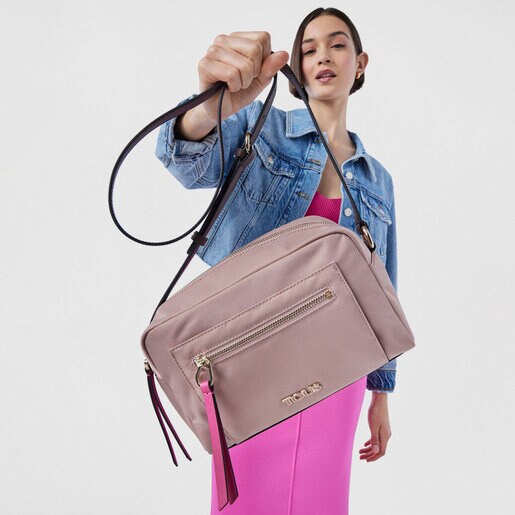 Bandolera mediana Shelby rosa