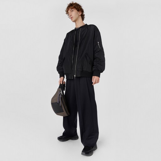 Riñonera grande caqui TOUS Empire Padded