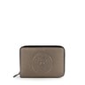 Small gray Leather New Leissa Wallet