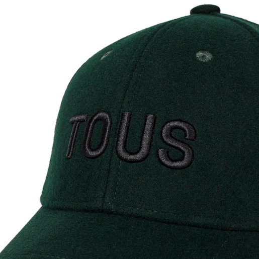 כובע מצחייה TOUS Olympe בצבע ירוק