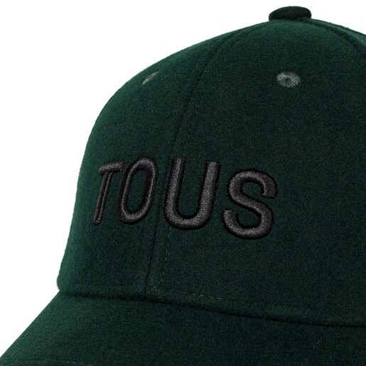 Gorra verde TOUS Olympe