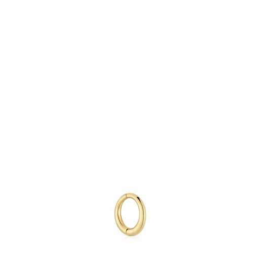 Individual 6 mm gold hoop Earring Basics