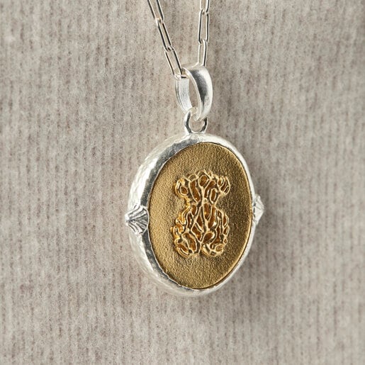 Подвеска с камеей Oceaan двух оттенков