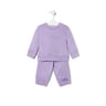 Baby outfit in Classic lilac